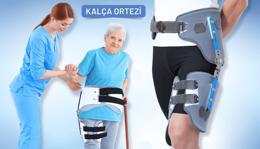 Kalça protez çıkmasının kapalı tedavisi sonrası veya revizyon ameliyatından sonra kullanılan kalça ortezi
