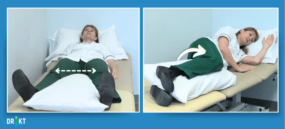sleeping position after prosthesis surgery