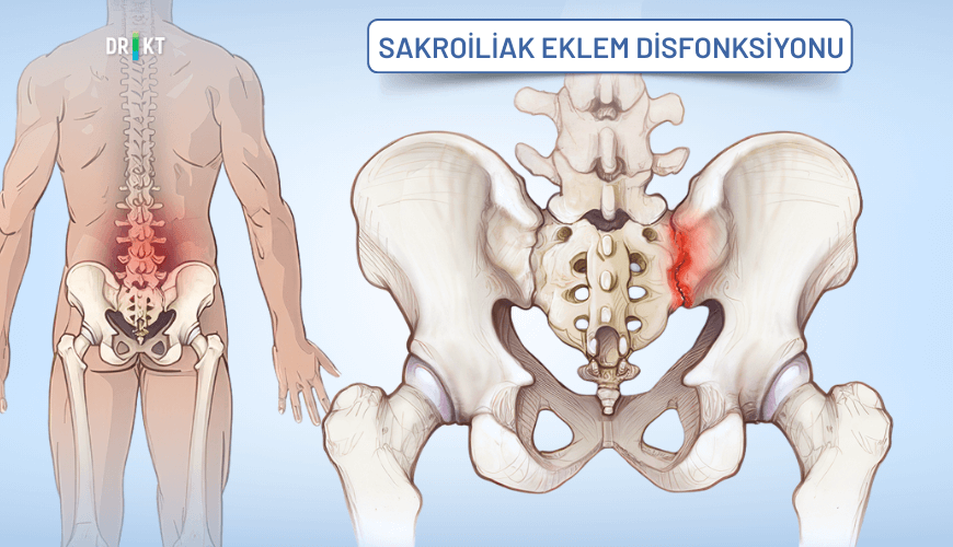 Sakroiliak eklem disfonksiyonu, bel ile kalça arasında yer alan eklemdeki işlev bozukluğuna bağlı ortaya çıkan kalça ağrısına sebep olabilir.