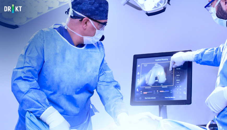 Traditional vs. Robotic Knee Replacement